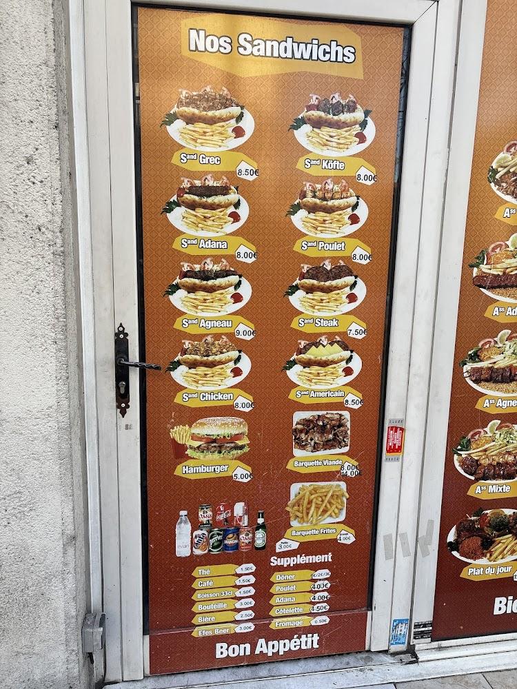 La Corne d'Or - Menu Image 2